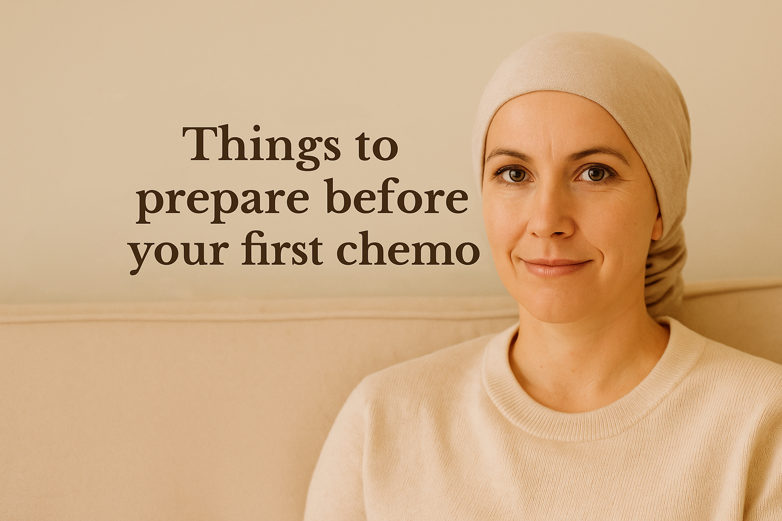 Things to Prepare Before Your First Chemo